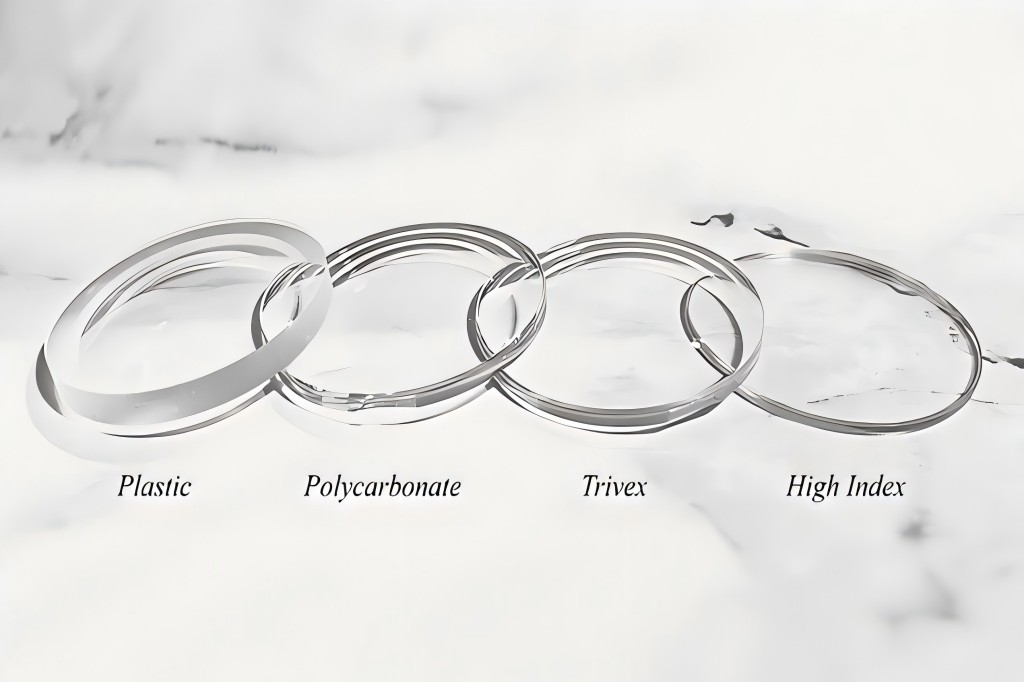 CR-39 Plastic vs. Polycarbonate vs. Trivex Single Vision Lens