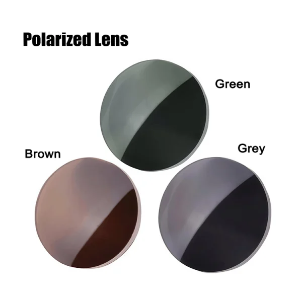 Polarized Lens Color Options – Green, Brown, Grey