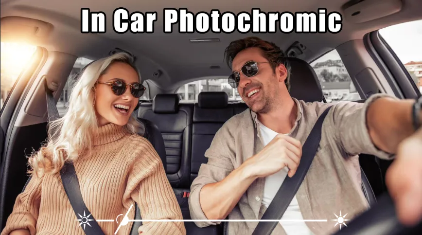 Spin Coating Photochromic Lenses in a Car